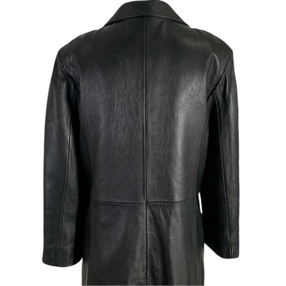 Vintage Adler Collection Leather Mid Length Jacket Size large Petite - Picture 7 of 11
